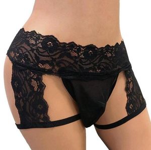 Плюс размер Sexy Men039s Underpants Hollow Heathables Lice Lingere Gay Sissy Эротическое белье мода модает Gstring Thongs9468335