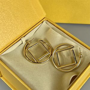 Designer -Ohrringe für Frauen Hengst Ohrring Modebrief Circle Gold Design Hochwertiger Luxusschmuck 251V