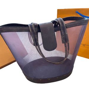 Дизайнер noe Bags Женская сумочка кошелек одно плечо, ковша, сумка, леди сетка, размер 28 см