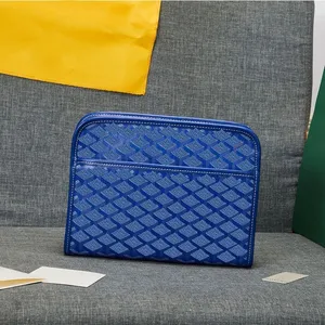 Najwyższej jakości sprzęgło zamek designerka makijażowa makijaż damska crossbody tote moda skórzane torby kosmetyczne luksusowe torebki męskie toalety toaletowe worki na ramię