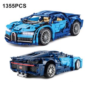 1388pcs Super Speed ​​Speed ​​Bugattied Sport Car Building Blocks Montble Bricks Racing Vehicle Toys Gifts For Adult Friend 240428