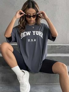 Женская футболка Blessyuki нью-йоркская печать