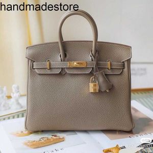 Platinum Womens 2024 Handtasche Tasche Damen Litschi Muster Großkapazität Mama-Tasche One-Shoulder Handtasche Cross-Body Bag Handmade Echtes Leder