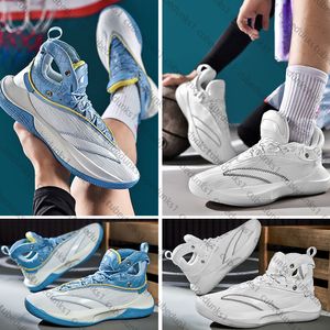 KT8 Thompson 8. Nesil Basketbol Ayakkabıları Erkek Tasarımcı Ayakkabı Yüksek Top Savaş Ayakkabıları Öğrenci Düşük Top Şok Emilim Sabahları Açık Spor Eğitim Ayakkabıları 36-45