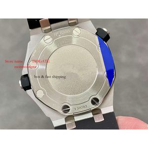 42 mm 14 mm 15703 Mechanical Superclone Designers Ceramics WristWatches Glass Aaaaa TOP ZF 15710 SWISS APS Kalibru Męs