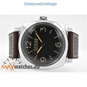 Erkeklerin armatürleri Marina Panerai Bilek saatleri ütomatik hareket saatleri Panereiss Radiomirs 1940 3 Gün Marina Militare Özel Baskı Pam 587 PWWQ