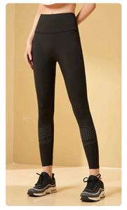 Women's Leggings High-waisted Hip-lifting Small Black Pants High Elasticity Cant Drop Gear Pants Shaping Abdomen Quick-drying Barbie Y240508