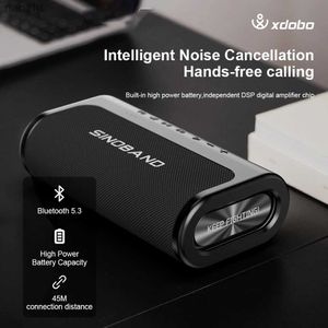 Bärbara högtalare mobiltelefonhögtalare xdobo bok trådlös högtalare Bluetooth kompatibel utomhusvattentät 80w högeffekt bashögtalare Power Pack Function wx