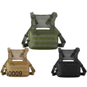 Parts Tactical Outdoor Sports Chest Bag For Men Mens bag Multi-functional Practical And Convenient Mesh Breathable Chest Bag