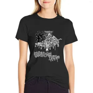 Kvinnors polos interstellerroni galactroom pizza t-shirt hippie kläder estetiska kläder toppar