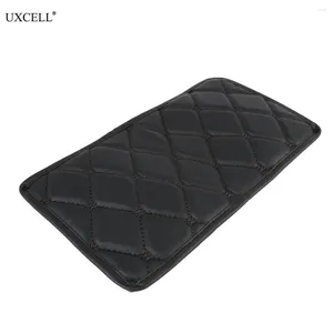 Interior Accessories Uxcell Universal PU Leather Center Console Cover Car Armrest Arm Rest Pad Fit For Most Vehicle SUV Truck