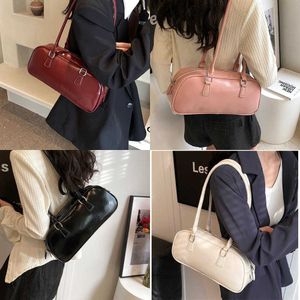 Ladies Boston Bags Pillow Bag Bolsa de Evening Mulheres Bola Versátil ombro French Underxul