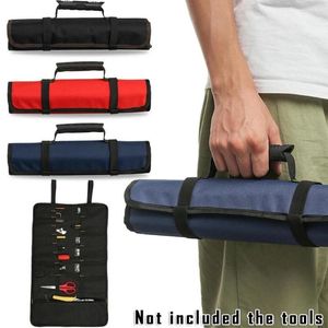 Storage Bags Wrench Bag Tool Roll Oxford Cloth Organizer Holder Pocket Multifunction Tools Pouch 22 Slip Pockets 1 Zipper