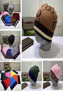 Beanieskull Caps de luxo de chapéu de malha de luxo Caps Caps Letras de moda Beanie Cap Beod Texture Cool Hat para Man Woman High Quali5430819