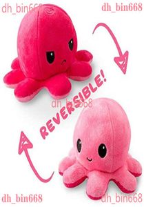 26 Styles Party Party Reversível Flip Octopus Recheted Soft Doublesididididided Plush Toy Baby Kids Gift Doll Wedding Festival Suppli1896093