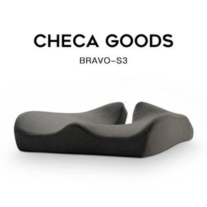 Checa Goods Goods Premium Comfort Seat Cushion-テールボーン痛みのための非滑り整形整形外科100％メモリフォーム尾骨クッション201216 268F