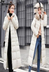 Needbo Down Coat Women Long Down Jacket Women Winter With Hooded Down Coat Winter Oversize Doudoune Jacket Coat Lady Parka T2001078083230