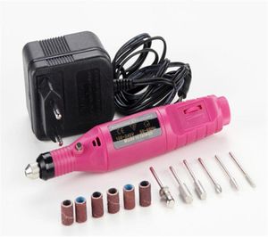 Whole Professional Power Drill Electric Manicure Machine Nail Drill Pen Pedicure File Polish Shape Tool Feet Care Product 1Se9351442