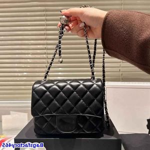 Women Mini Flap Bag Designer Hall Bullo Borsa Gold Balla Gold Regolabile Crossbody Trend Gold Hardware Goldware Luxury Handbag Cute F ooje