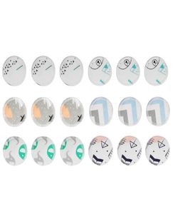 121824pcs Durável lavável fácil de usar para a limpeza facial de algodão Makeup Print Remova acessórios para cuidados com a pele 99994268