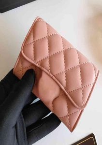 Märke plånböcker c hem ny modeväska äkta läder plånbok kvinnor handväska kredit -ID -kort8753357
