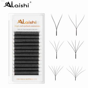 False Eyelashes YY shaped eyelashes extended artificial mink skin natural soft 3D/4D/5D/6D/8D W-shaped prefabricated fan eyelashes makeup roll eyelashes d240508