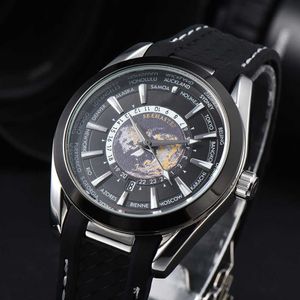 デザイナーウォッチrelojウォッチAAAクオーツウォッチoujia haima map quartz watch yc078 mens watch