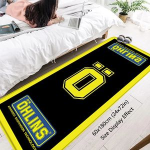 Giriş paspas Ohlins Koridor Halı Banyo Kamarları Mutfak Başucu Halılar Slip Mat Oturma Odası Ev Dekor Araba Boot 240508