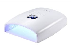 Ny S10 48W 30 lysdioder UV Cordless LED -lampa Nagel torktumlare manikyrverktyg Infraröd sensor härdning nagelgel torktumlare lamp nagelkonstutrustning1555124