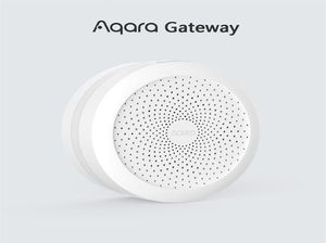 Xiaomi youpin aqara hub mi gateway 2 wifi sem fio zigbee com rgb led noturno luz inteligente trabalho para homekit mi home aqara home3877282