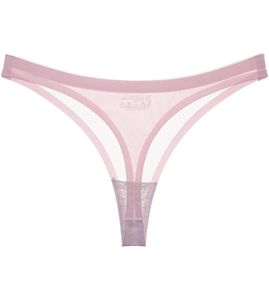 Sexy Baixa Cantura Builes Semelhas Panties Transparentes Mulheres Lingerie G String T Roupa Destaca Roupas Mulheres Will e Sandy4034399