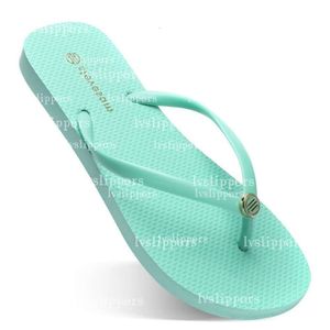 Skor flip flops nittio tofflor sex strand kvinnor grön gul orange marin bule vit rosa brun sommar sport sneaker storlek