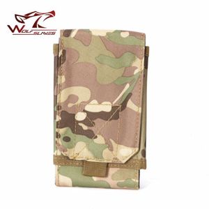 Материалы мешки с уактивной сумкой Molle Mouct Outdoor Сотовый телефон для кармана охотничий ремень портативный походный крючок по талии 2412