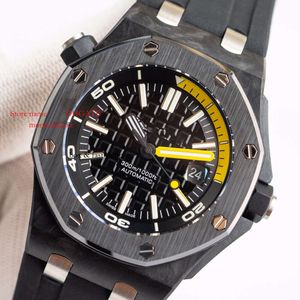Watches 15706 APS Carbon Swiss Wristwatches Aaaaa Ipf Brand Ceramic 15707 Mechanical SUPERCLONE 13.9Mm Glass Zf Designers Men 42Mm Fiber Dive 3120 56176