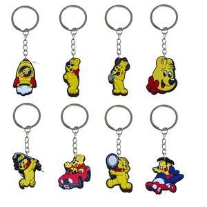 Keychains Lanyards Yellow Bear One Keychain Backpack Cool Colorf Character With Wristlet For Goodie Bag Stuffers Supplies Keyring Suit Otaug