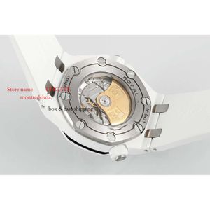 ZF APS IPF GLASS 15707 13.9mm Märke keramiska schweiziska 42mm män designers mekaniska kolklockor aaaaa armbandsur 15706 Superclone fiber dyk 3120 90726