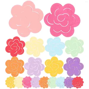 Garranhas de armazenamento papel em forma de flor requintado origami quilling diy colorido kits kits adultos ferramentas de papel de papel