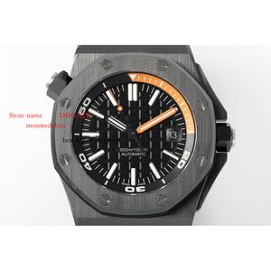 Ceramiczny 42 mm superklon IPF 13,9 mm marka zegarek 15707 Glass APS AAAAA Projektanci 15706 ZF MECHANICAL CARBON SWISS WATKES MEN FIBER DIVE 3120 79897