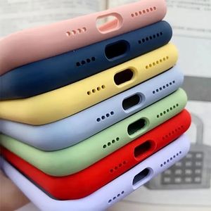 Linda capa de telefone de silicone líquido com micro fibra para iPhone 15 Pro Max Case Boster