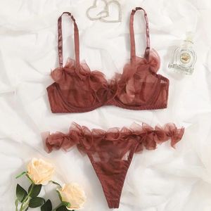 Da bagno da bagno divertente divertente lingerie di fascia alta pura desiderio in maglia in rete seducente tre punti set set all'ingrosso