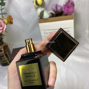 Premierlash Tobacco Vanille Perfume 50ml 1,7oz homens mulheres perfumes neutros fragrâncias tabaco de madeira de cerejeira duradoura bom cheiro de bom cheiro colônia 2 13