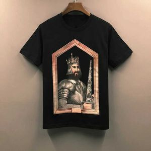 RTS SN01713 MATHER Mens Tops Tees 2022Runway Luxury Famous Brand European Design Europeu Print Party Style T-shirts Mens Clothing J240506