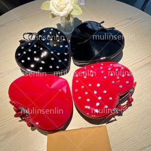 Sacca per il cuore le coeur designer borse per donna sacca trasversale specchio di qualità da festa di qualità designer da donna borsa da sera borse da donna di qualità genuina