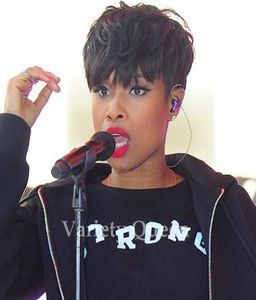 Human Natural Hair Pixie Cut Wig Adjustable Size Human Hair Short Black Wigs For Black Women African American Pixie Short Wigs5409037