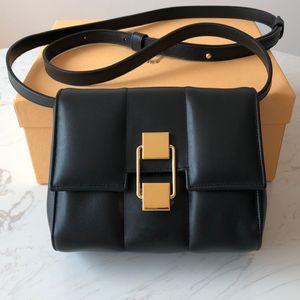Demellier Leather Women's Bag Niche High-End Rhombus Bag axel Messenger Bag 220826 2434