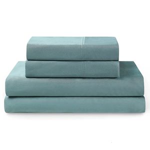 100% Bamboo Cooling Bed Sheet Set 600TC Fabric Bedding Sets with Fitted Flat Sheets Pillowcases Luxury Silky Sweat Wicking 240508