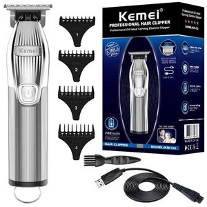 ヘアトリマーkemei i32プロフェッショナルコードレスヘアドレッシングヘアクリッパー充電式仕上げヘアトリマービアードエレクトリックマシンT240507