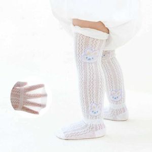 Kids Socks MILANCEL 2024 New Summer Baby Long Stockings 0-3Y Girls Cartoon Anti-mosquito Socks Infant Mesh Ventilation Sock 3 Pairs/ Lot