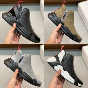 2024 Mens Designer Outdoor Casual Sneakers мягкие и удобные обувь верхняя повседневная на молнии на молнии.