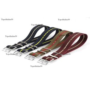 20mm 22mm Nato Strap Nylon Premium Seatbelt Fabric Watch Band H091540714206400384 Original edition